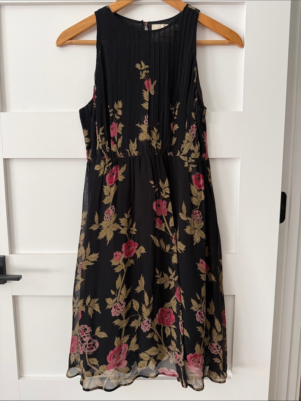 Anthropologie One Fine Day | Terrace Midi Dress | Black | 2P